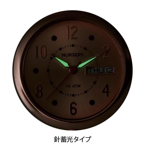 Nursery Pink Gold Watch with Date and Day Display, Water Resistant to 10 ATM, Nurse Watch, Nurse Goods, Pink, 1095268A