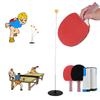 Portable Table Tennis Net Racket Retractable Net Set Trainer Sports Training Set