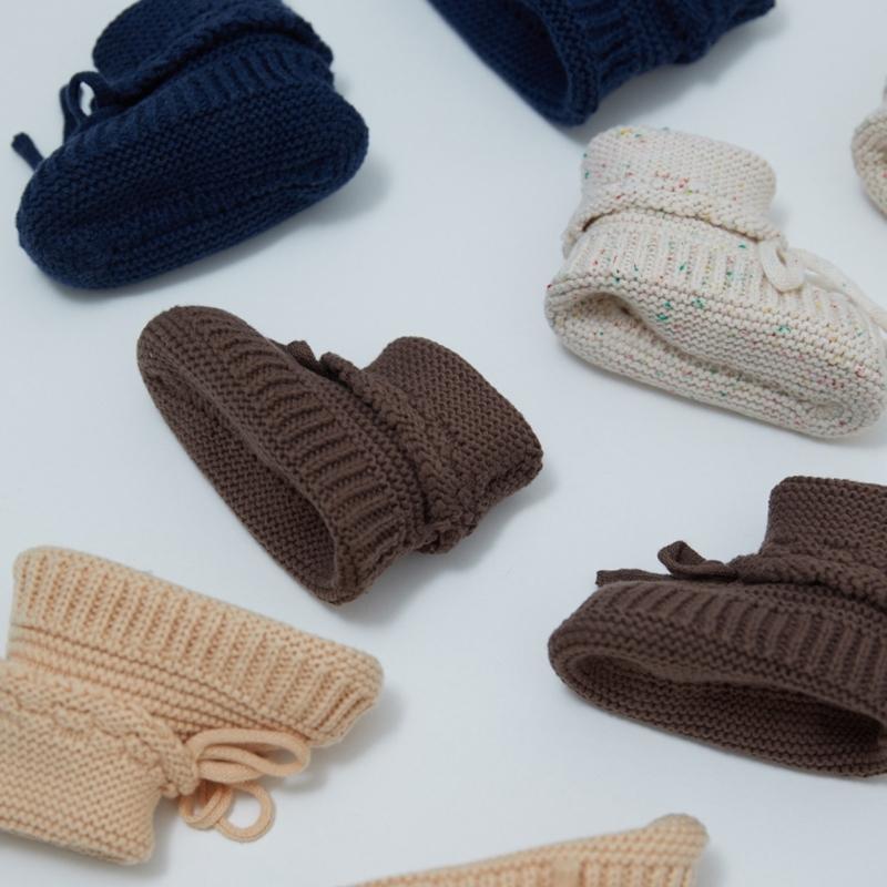 Handicraft Knitted Thermal Baby Shoes Soft First Walking Shoes for Baby Infant Prewalker Shoes Footwear Breathable