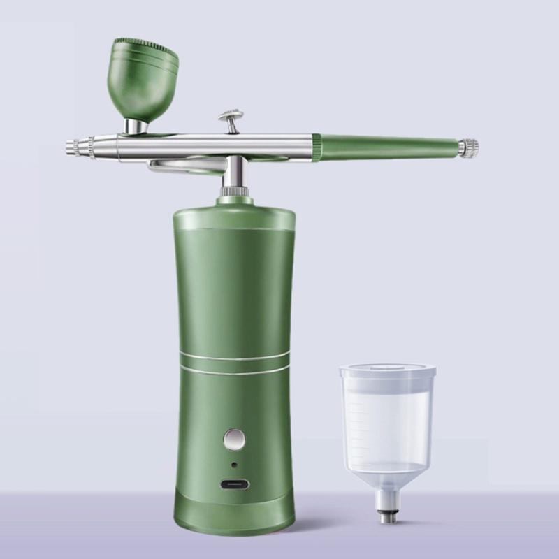 Airbrush, Spray Guns Set with Compressor, Portable Wireless Airbrush Kit and Rechargeable Hand Airbrush 3 Gear