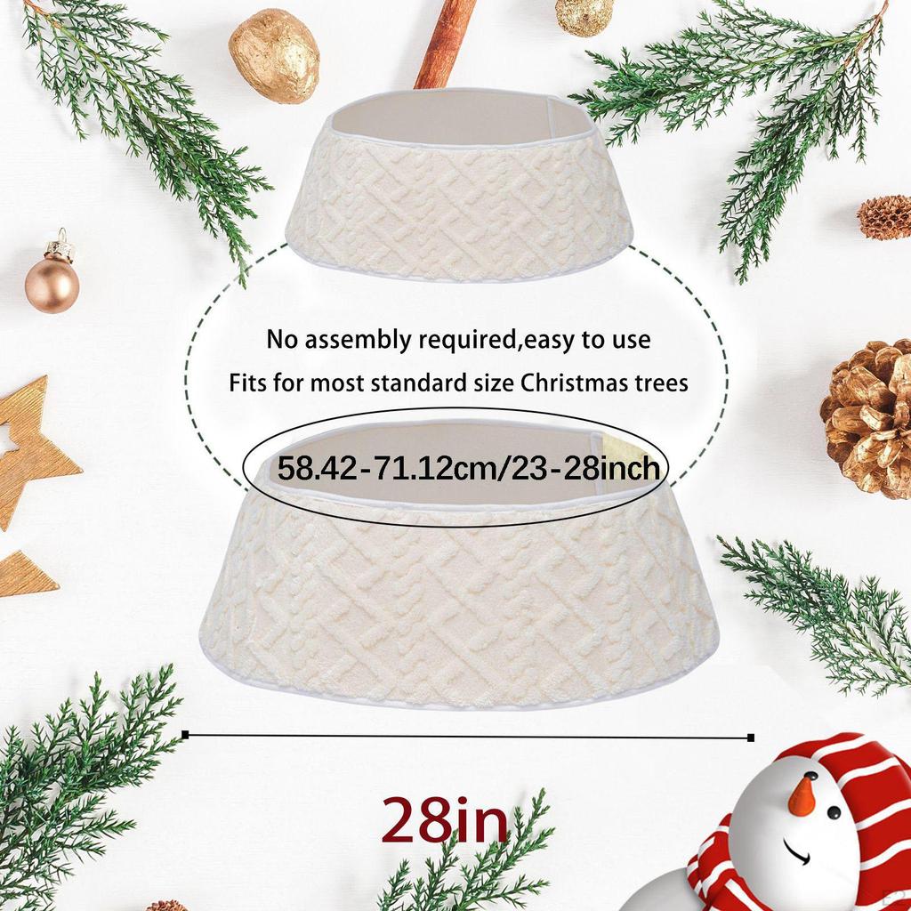 Christmas Tree Stand Xmas Ornament Party Supplies Decoration for Artificial Trees