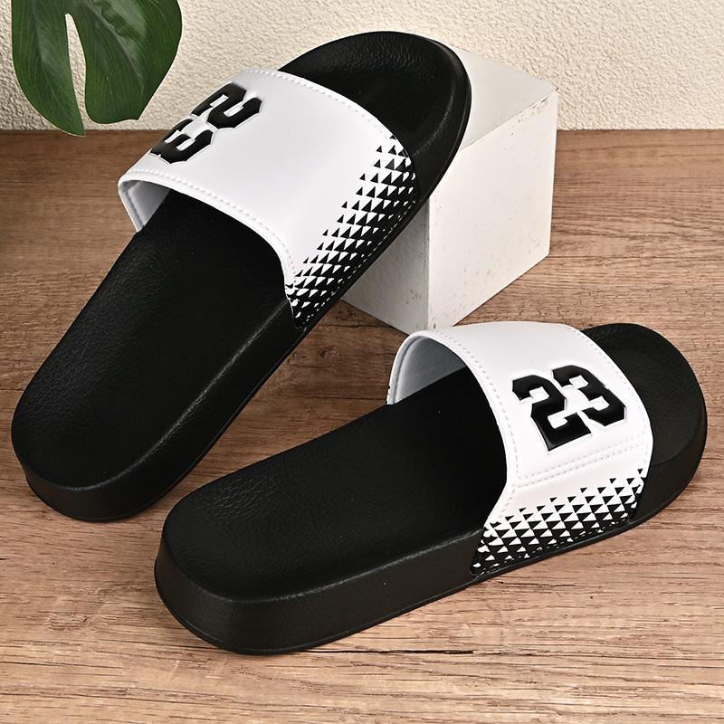 TUINANLE Papuci pentru bărbați Papuci de plajă în aer liber Moale și confortabil Rezistent la uzură Anti-alunecare Fund gros