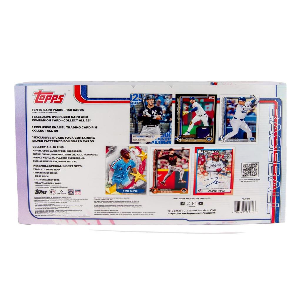 2025 Topps Series 1 Baseball Trading Card Super Box
