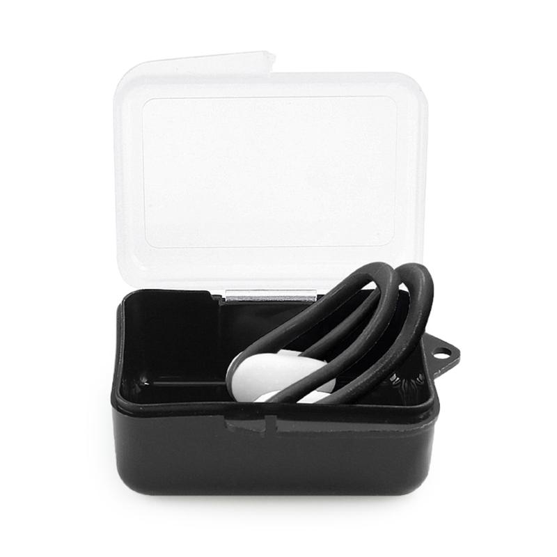 

Swimming Nose Plug Silicone Swim Nose Clip for Swimming Training Competition Portable Swimmer Protector with Case Gifts чорний