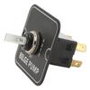 Bilge Pump Control Switch Aluminum Lighted Automatic Off Manual Panel Switch for Boat Marine 12 24V