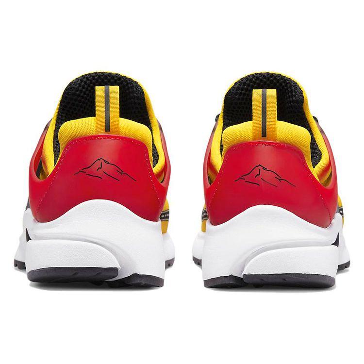 Nike Air Presto Road Race Men Sneakers Yellow Speed-Yellow University-Red CT3550-700