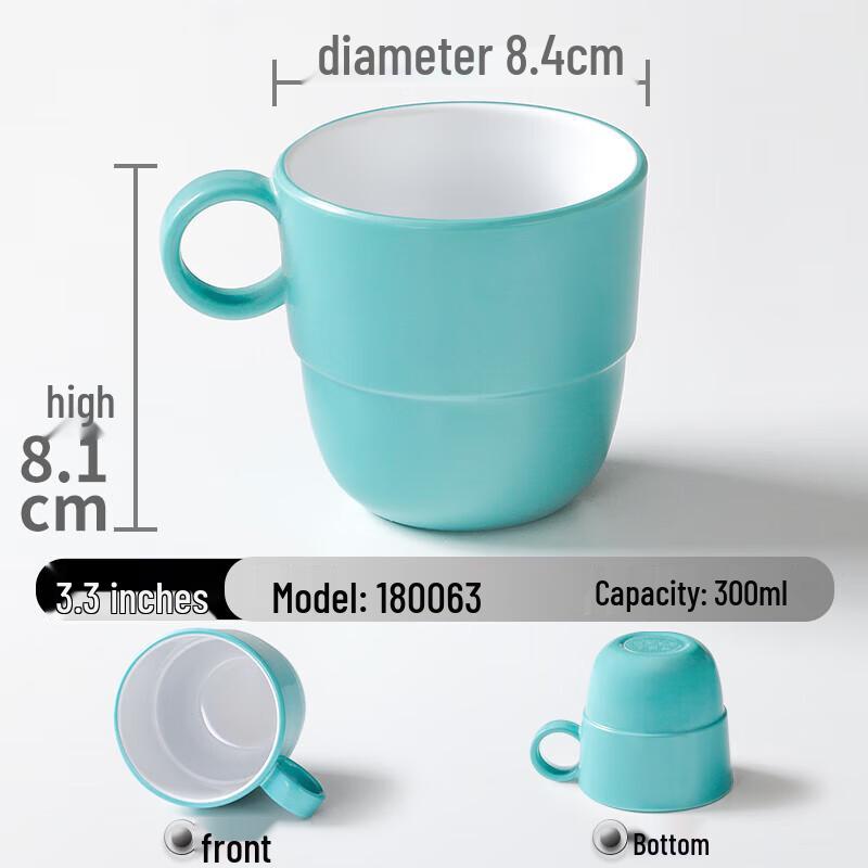 Melamine Teacup with Handle