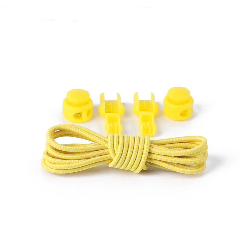 1 Pair of Elastic Shoelaces, Suitable for Children and Adults Stretching Lock Lazy Laces ,  Spring Retractable Sports Shoelaces