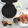 WM-25 Stainless Steel Electric Baking Pan Household Breakfast Machine Waffle Maker with Temperature Control