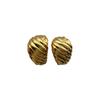 Oval Metal Threaded Earrings, Fashionable Round Ball Croissant Earrings, Premium Earrings, Personalized Simplicity, Light Luxury And Advanced Sense