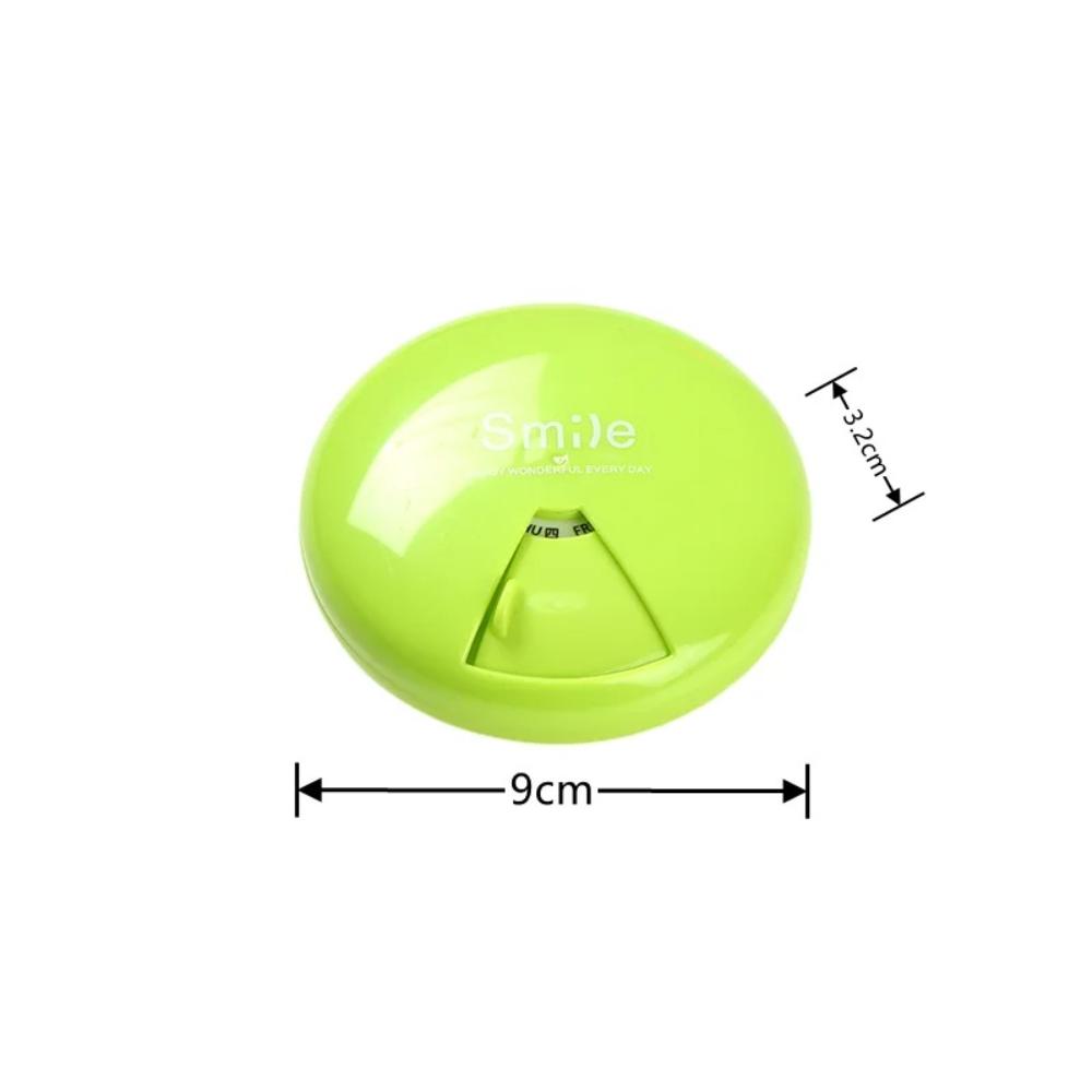 New Hot Small Portable Travel Pill Box Cases Container Organizer Storage Tablets 7 Days 7 Grids Vitamin Pills Medicine Fish Oils