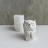 Soap Molds Candle Moulds Small Owl Shaped Silicone Crafts Mould Silicone Material Perfect Gift for  Hand-Making Lover