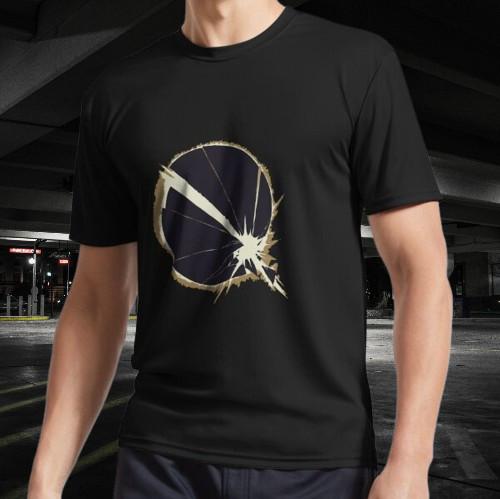 Queens of the stone age Villian Logo T-Shirt Funny Size American Unisex T- Shirt S разноцветный