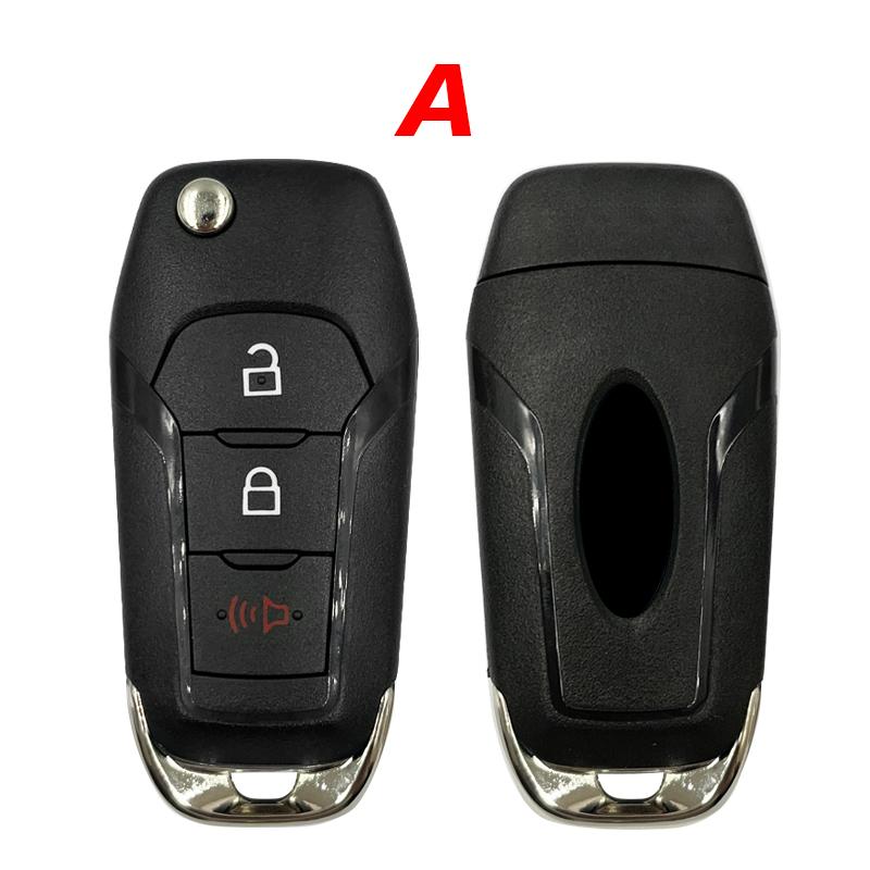 CN018136 FCC N5F-A08TBLP 433.92-434.2mhz For Ford -2024 New Model F-150 F-250 Remote Start Flip Key 3/4 Button 49 Chip