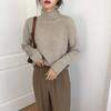 Knitwear Women's Sweater Half Turtleneck Loose All-match Top Bottoming Shirt Autumn and Winter