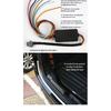 12V 120CM Auto Trunk Light LED Strip Running Brake Reverse Turn Signal Lamp 5050 RGB 72 SMD Waterproof Flowing Light Car Styling