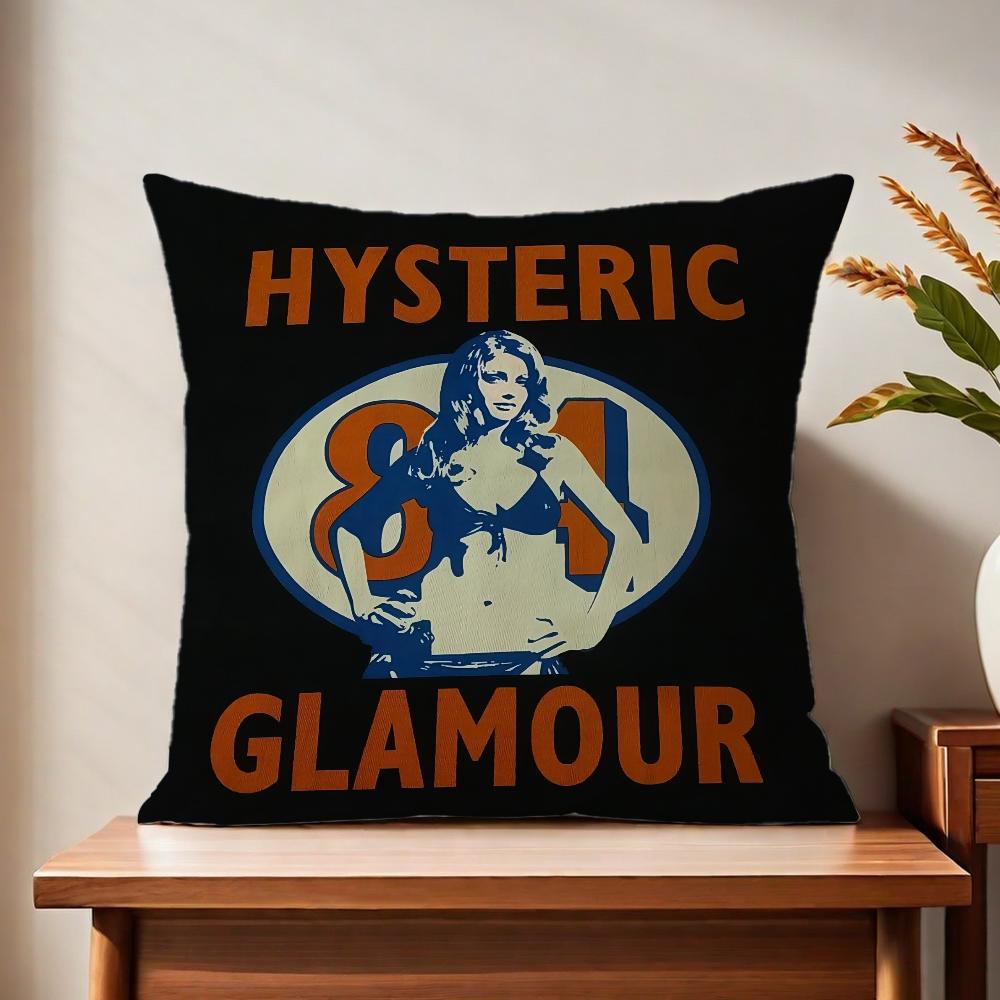 Hhysteric band Glamour cushion cover For Pillow Printing Sofa Decoration Home Car Room Coffee Shop Office Nordic Simplicity