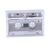 Standard Cassette Blank Tape Player Magnetic Tape Clear Storage Box 60 Minutes For Speech Music Recording 1Pc