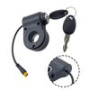 Ignition Lock Scooter Key Switch Daily Commute Black Secure Ignition Switch For Scooter 3-pin Secure Connection