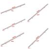 1pc Home Cupboard Furniture Component Cabinet Handles Drawer Stainless Steel  Knobs T-Bar Handle  Wardrobe Pulls Door Knobs