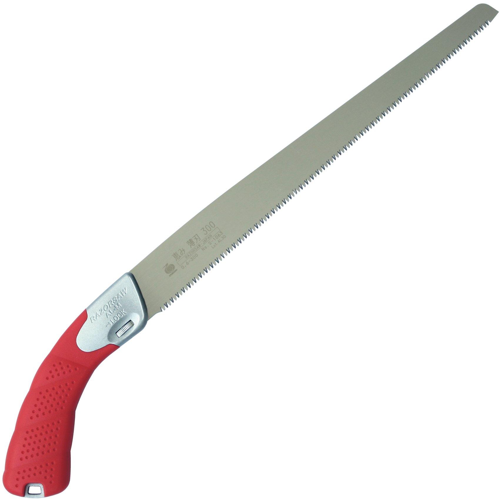 

Razorsaw Fruit Tree Pruning Saw, Replaceable Blade, Megumi Thin Blade, 300mm, with Sheath, 1063