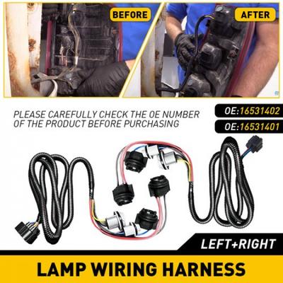 Rear Light Tail Lamp Wiring Harness For 03-06 Silverado 1500 /2500 HD /3500 EXV