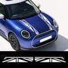 Car Bonnet Stripes Stickers Racing Vinyl Decals For MINI Cooper S R55 R56 F56 F55 F57 F60 R60 Countryman JCW Auto Accessories