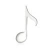 Casual Style Musical Pins Glossy Party Jewelry Accessories Decorative Brooch Pins  Music Lovers