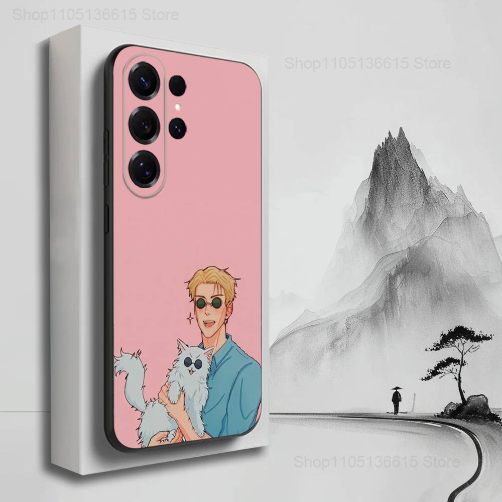 Anime K-Kento N-Nanami  Phone Case For Samsung S25,S24,S23,S22,S21,S20,S10,Ultra,Plus,Lite,FE,Soft Silicone Black Cover