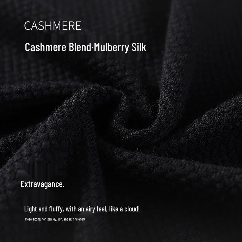 Men's Antonio Silk Cashmere Blend Long Sleeve Knit Polo