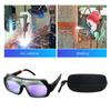 Solar Auto Darkening Welding Goggles Eye Protection for Mig ARC Weld