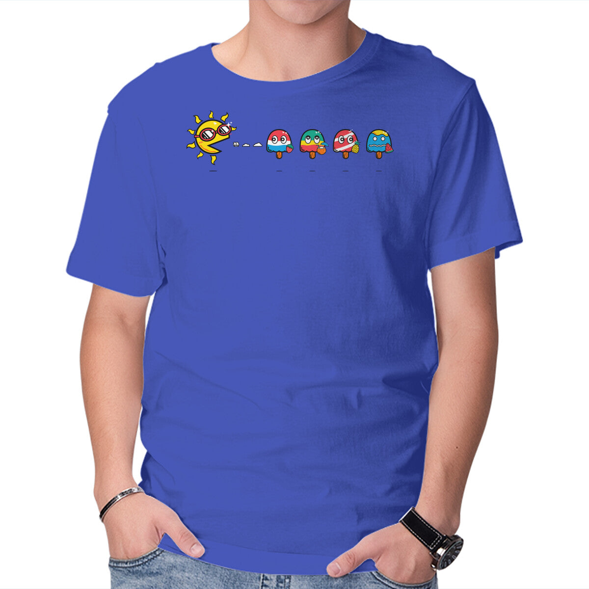 Unisex Crew Neck T-Shirt Pac-Sun Graphic Short Sleeve Casual Tee XXL