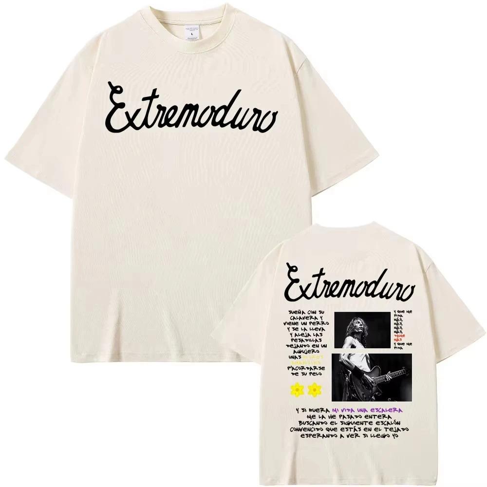 Extremoduro Merch Tshirt Men Women Oversized Y2k Retro Streetwear Short Sleeve Tshirts Hip Hop Punk Style Female Male Clothing