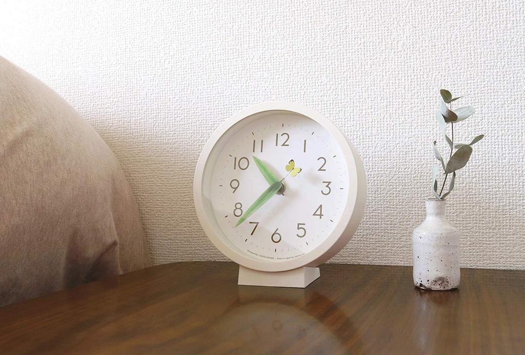 Lemnos Analog Wall/Table Clock Mini Perch Clock (Monki Lemnos) SUR20-06