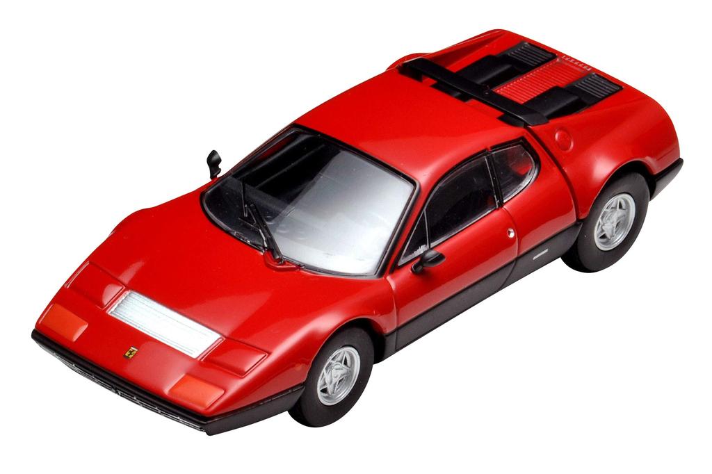 Tomica Limited Vintage Neo Ferrari 365 GT4 BB 1/64 TLV-NEO Red/Black (Finished Model)
