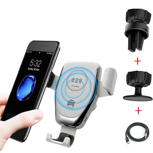 30W Car Wireless Charger Air Vent Car Phone Holder Mount Fast Charging Stand For IPhone 15 14 13 12 11 Pro Max Xiaomi Samsung