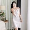Sexy Nightdress Women's Summer 1011 Thin Ice Silk Pajamas Summer Pure Desire French High-end Suspender Skirt Loungewear