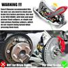 Car Brake Caliper Press Tool Ratchet Caliper Piston Spreader Wrench Disc Brake with Steel Plates Wrench Caliper Spreader
