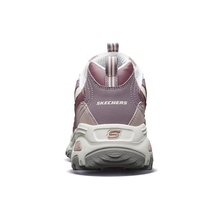 (WMNS) Skechers D'lites 1.0 GS PurpleWhite 'Purple White' Women's 13143-PRW