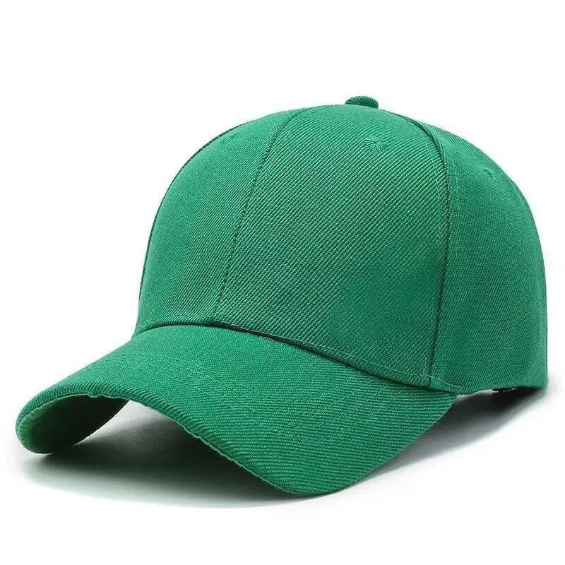 Stylish Curved Brim Baseball Cap - Sun Protection, Adjustable, Lightweight & Stretchy Fabric for Sports & Holiday Occasions