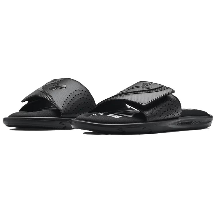 Under Armour Ignite 6 Graphic Strap Slide 'Black' 3024451-001