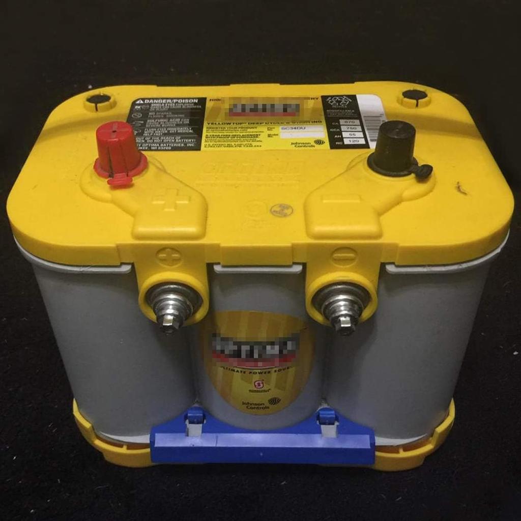 REYLNXR 4-Pack 3/8" Bolts, Copper Screws, Side Post Terminal Bolts, Compatible with