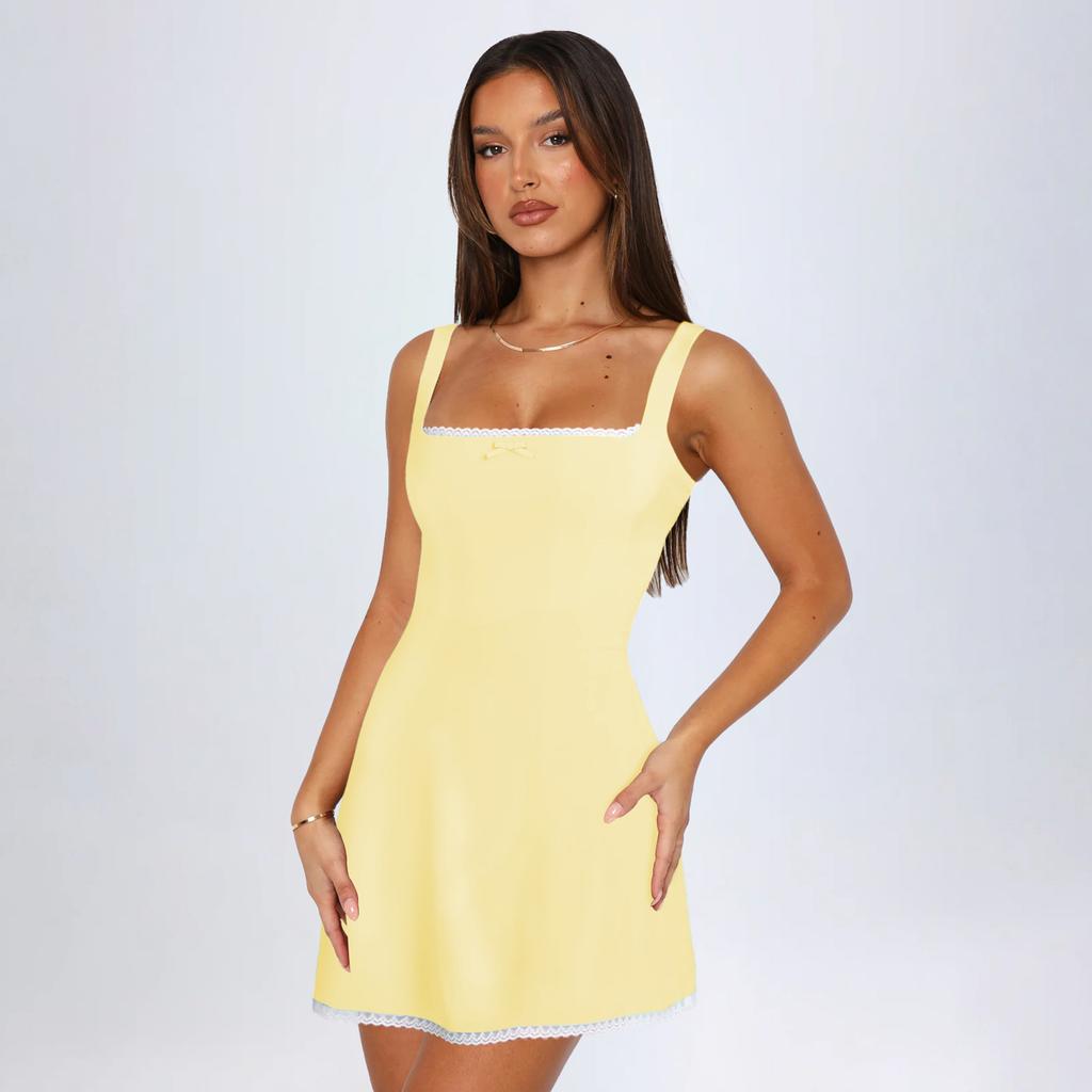 Mini-Kurzkleid für Damen