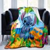1pc Stitch Printing Blanket - Soft, All-Season Throw for Living Room, Bedroom,Personalized Gift with Adorable Cartoon Design