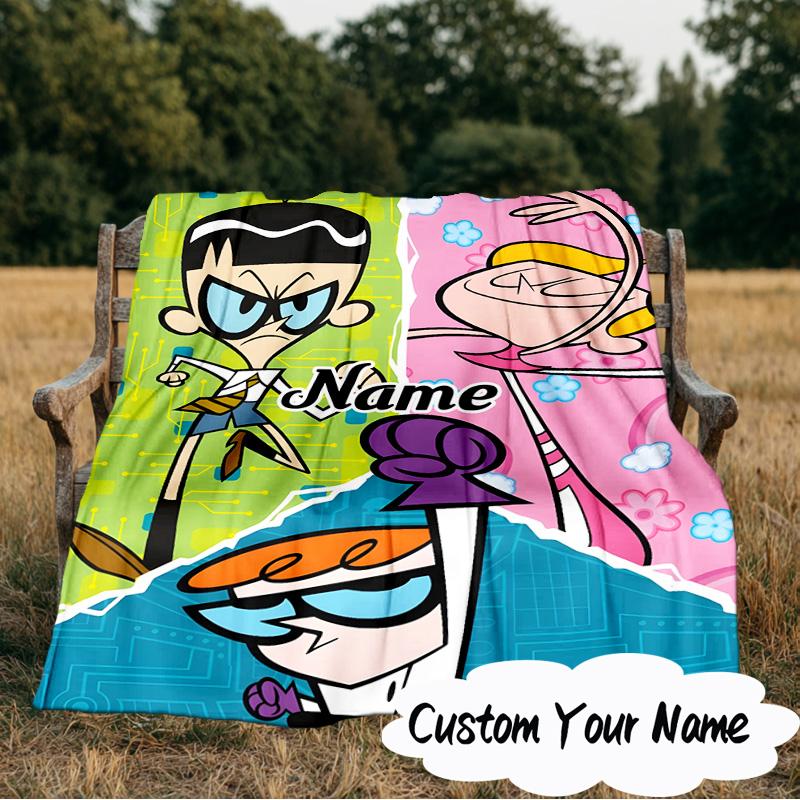 Custom Name Friendship Odd-Parents Blanket  Ideal Bedding Blanket Perfect for Travel, Camping, Living Rooms, Offices, Sofas, Fan Christmas gift