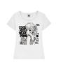 PRIMATE Sera Women'S U-Neck Slim Fit Short Sleeve T-Shirt 6 Colors