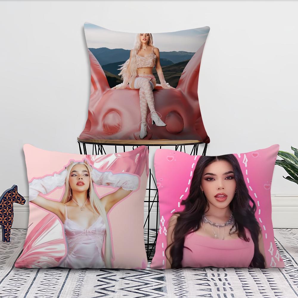 Comfortable Soft Pillow Os Case For K-Kenia Sofa Living Singer Room Pink Aura Home Office Decor And Protective Covers