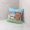Cartoon Lovely Cute BuBu DuDu Pillow Case For Sofa Decor Car Office Room Printing Cushion Cover Decorations and Protector