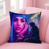 BBlade Runner  Cushion Cover Pillow Case Soft Friendly Fabric  Concealed Zipper