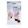 New Children Ski Gloves Girls Warm-Keeping Cartoon Pink Gloves Boys Cotton Waterproof Touchscreen Sports Gloves 9-15Y